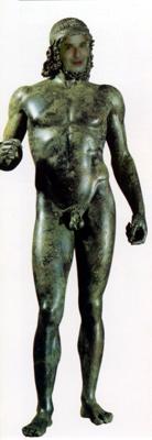 il bronzo ciclista