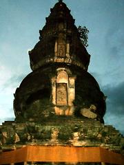 Chedi di Wat Ku Tao, Chiang Mai. L'unico esistente di influenza Yunnanese, del 16 secolo.